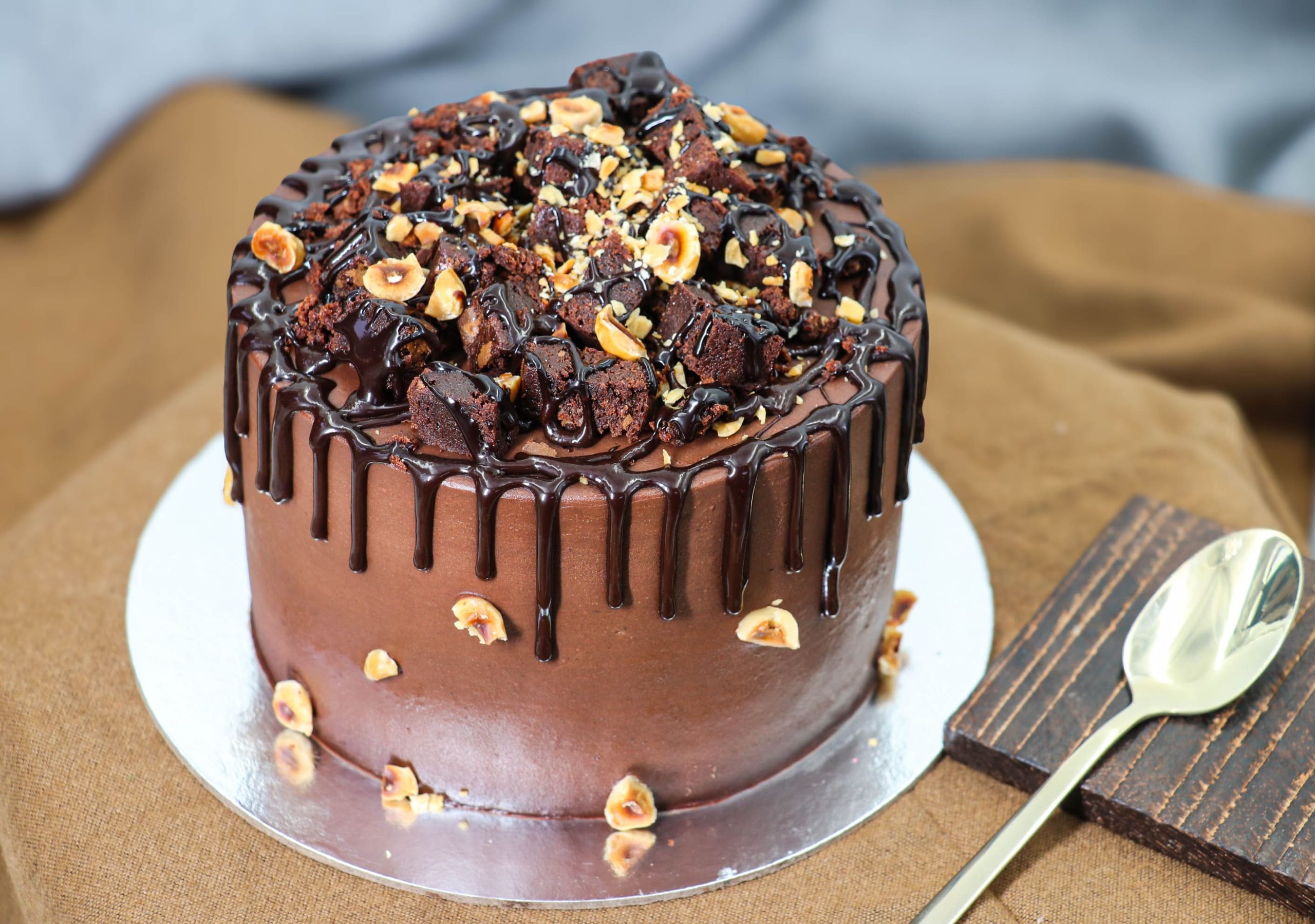 Chocolate hazelnut cake