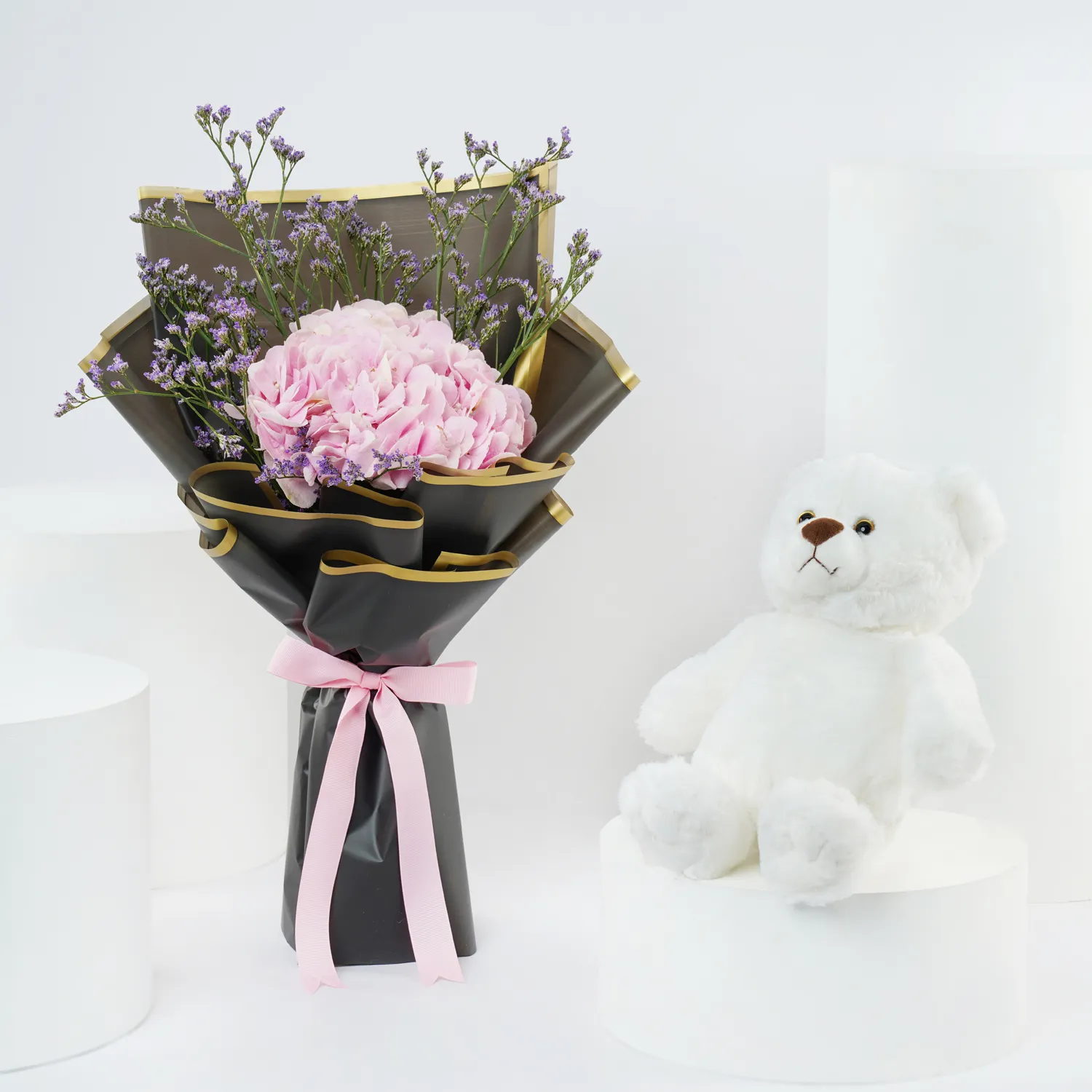 pink-hydrangea-bouquet-with-teddy_1