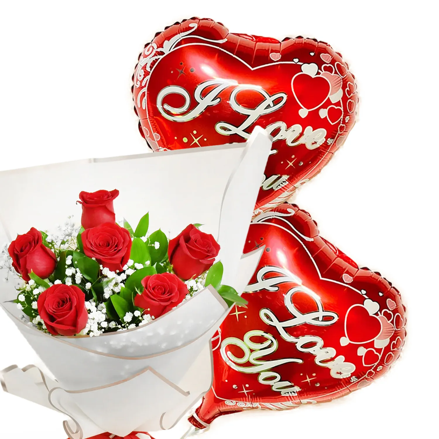 valentine-6-roses-bouquet-with-balloons_2