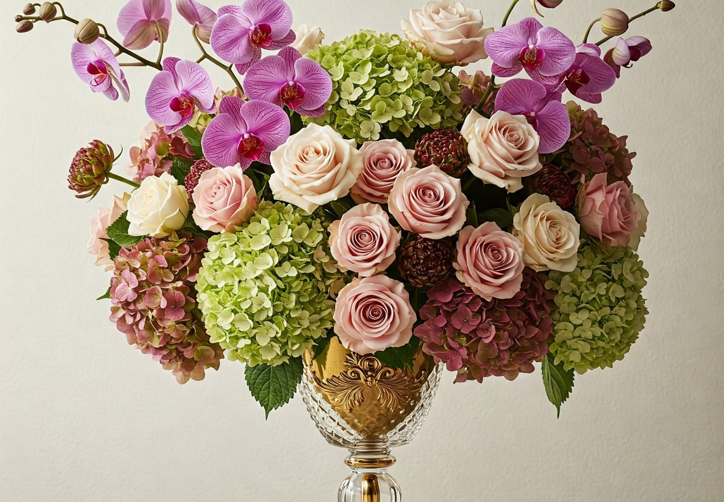 Luxury flower bouquet in Dubai with elegant floral arrangement