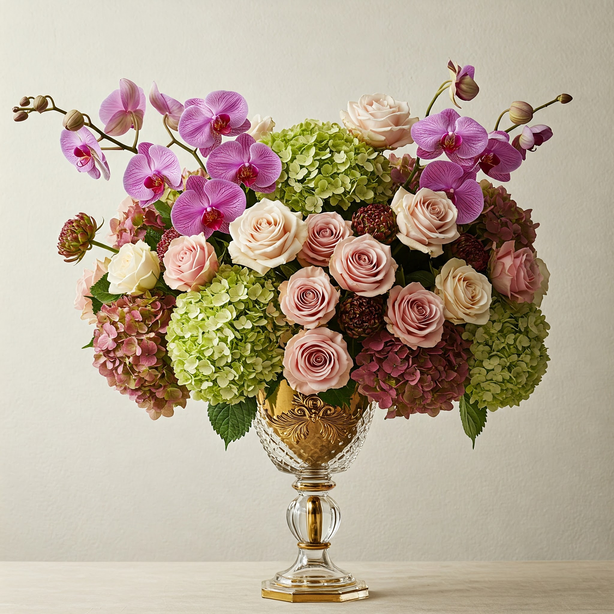 Luxury flower bouquet in Dubai with elegant floral arrangement