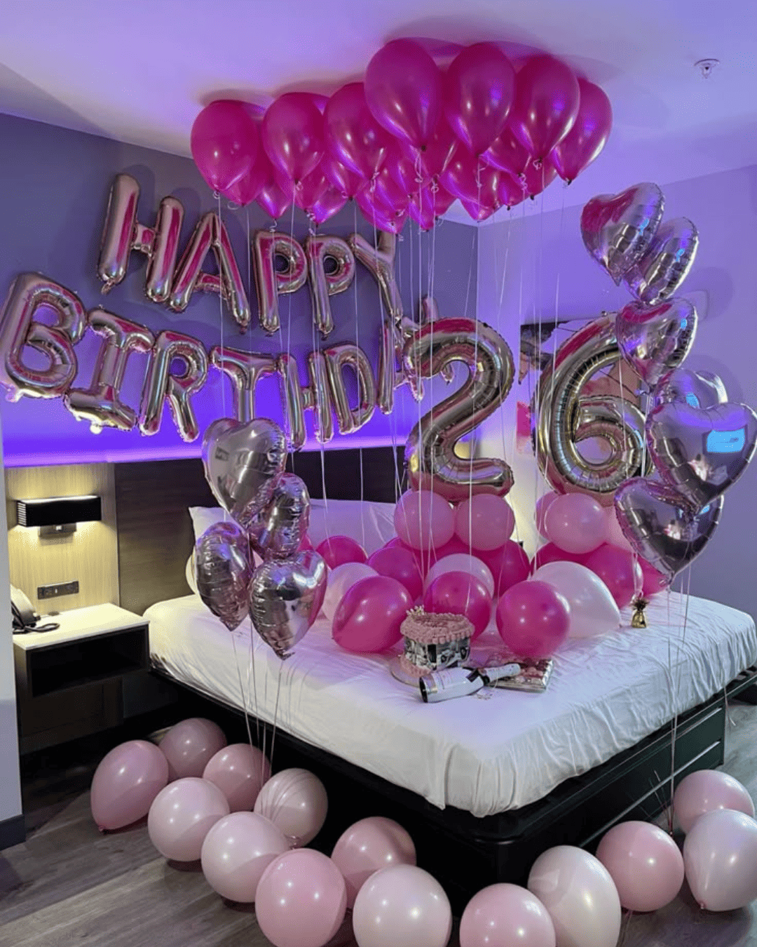 Birthday balloon suprise