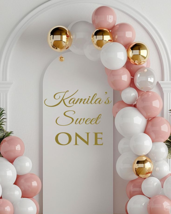 Birthday Decoration with Name