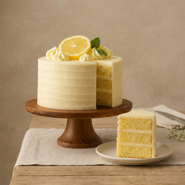 20. Citrus Lemon Glow Cake